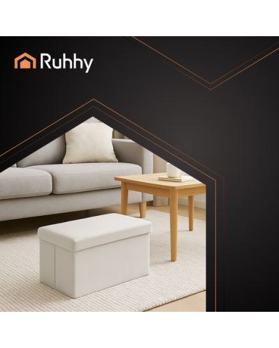Пуф серый бархатный 60x30x30 см XL