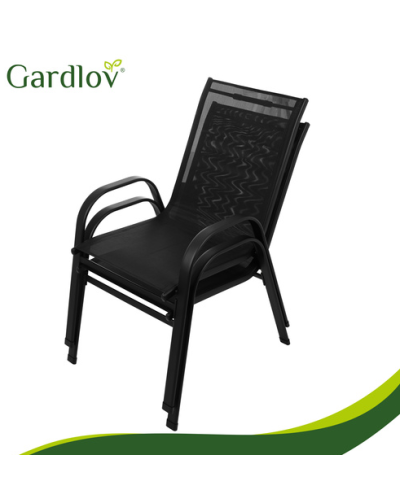 Комплект садовой мебели GARDLOV, стол + 2 стулья, для террасы, балкона и сада