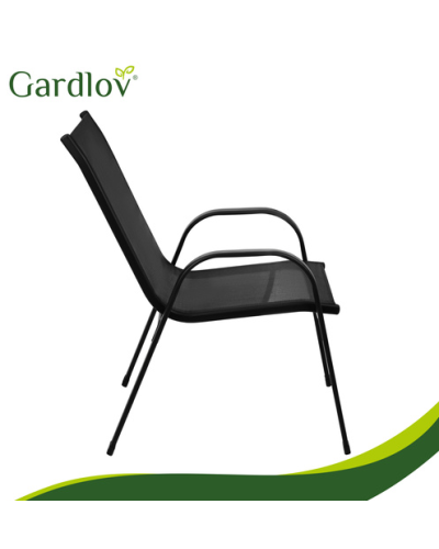 Комплект садовой мебели GARDLOV, стол + 2 стулья, для террасы, балкона и сада