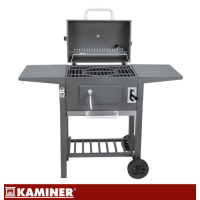 Мангал садовый с крышкой 105х110х50см. Kaminer 27317