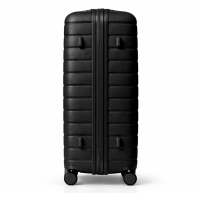 Дорожный чемодан, полипропилен, резиновые колеса, замок TSA VINCI PP24 L – ( черный )