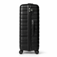 Дорожный чемодан, полипропилен, резиновые колеса, замок TSA VINCI PP24 L – ( черный )