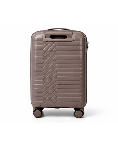 Дорожный чемодан, полипропилен, резиновые колеса, замок TSA VINCI  PP450 S – (кофі)