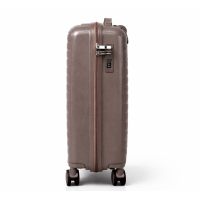 Дорожный чемодан, полипропилен, резиновые колеса, замок TSA VINCI  PP450 S – (кофі)