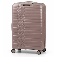 Дорожный чемодан, полипропилен, резиновые колеса, замок TSA VINCI  PP450 L – (кофі)