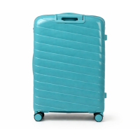 Дорожный чемодан, полипропилен, резиновые колеса, замок TSA VINCI PP280 S – (зеленый)