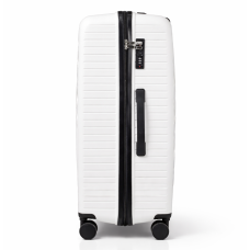 Дорожный чемодан, полипропилен, резиновые колеса, замок TSA VINCI PP150 L – (белого)