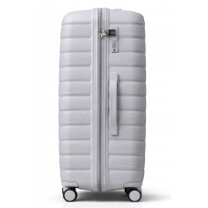 Дорожный чемодан, полипропилен, резиновые колеса, замок TSA VINCI PP24 L – ( серого )