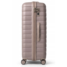 Дорожный чемодан, полипропилен, резиновые колеса, замок TSA VINCI PP24 L – ( кофейного )
