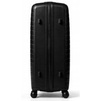Дорожный чемодан, полипропилен, резиновые колеса, замок TSA VINCI PP450 L – ( черный )