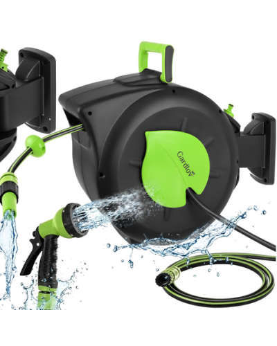 Наматыватель для садового шланга, автоматическая + 30 m шланга 27506 GARDLOV