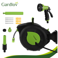 Наматыватель для садового шланга, автоматическая + 30 m шланга 27506 GARDLOV