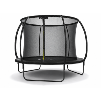 Батут, садовый батут, для детей BLACK Fiberglas black 10 FT - 305 см
