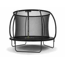 Батут, садовый батут, для детей BLACK Fiberglas black 10 FT - 305 см