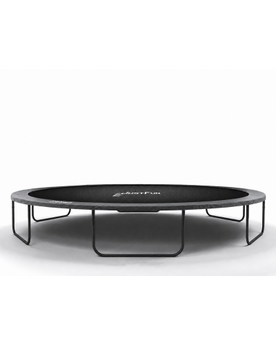 Батут, садовый батут, для детей BLACK Fiberglas black 10 FT - 305 см