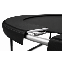 Батут, садовый батут, для детей BLACK Fiberglas black 10 FT - 305 см