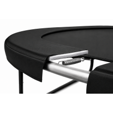 Батут, садовый батут, для детей BLACK Fiberglas black 10 FT - 305 см