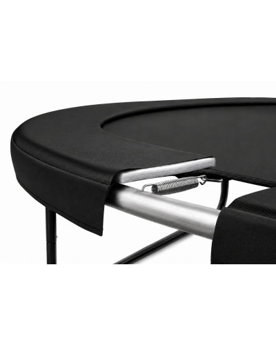 Батут, садовый батут, для детей BLACK Fiberglas black 10 FT - 305 см