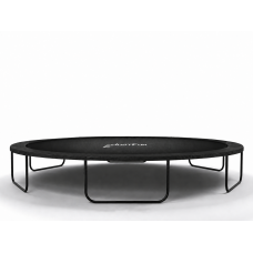 Батут, садовый батут, для детей BLACK Fiberglas black 8FT – 244 см