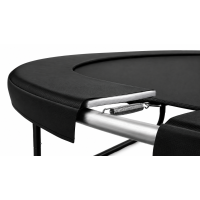 Батут, садовый батут, для детей BLACK Fiberglas black 8FT – 244 см
