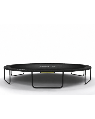 Батут, садовый батут, для детей BLACK Fiberglas black 6 FT – 183 см