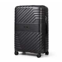 Дорожные чемоданы, набор чемоданов, полипропилен, резиновые колеса Vinci PP 290  L (черная), BS 402 (темно-серая)
