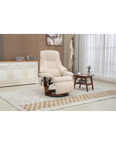 Крісло для відпочинку Avko Style ARMH 001 Beige з масажем та підігрівом