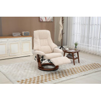 Крісло для відпочинку Avko Style ARMH 001 Beige з масажем та підігрівом