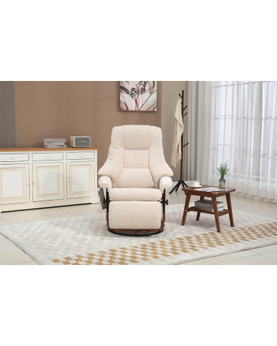 Крісло для відпочинку Avko Style ARMH 001 Beige з масажем та підігрівом