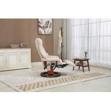 Крісло для відпочинку Avko Style ARMH 001 Beige з масажем та підігрівом