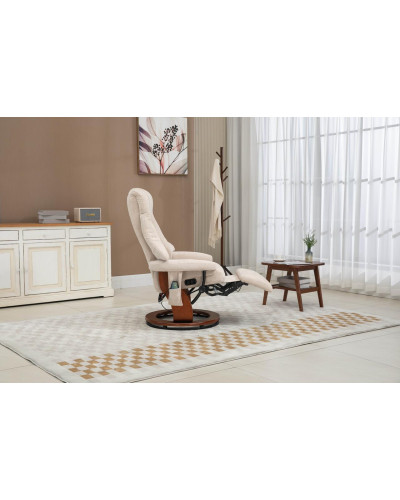 Крісло для відпочинку Avko Style ARMH 001 Beige з масажем та підігрівом