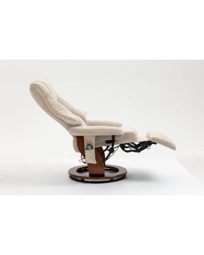 Крісло для відпочинку Avko Style ARMH 001 Beige з масажем та підігрівом
