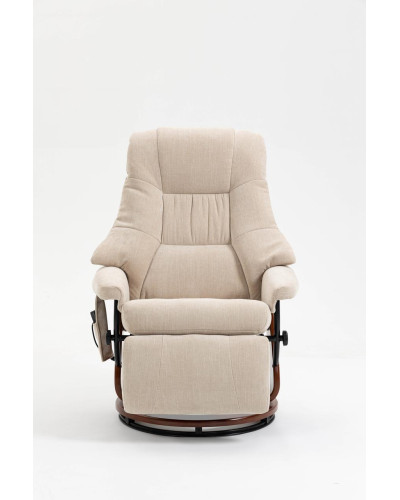 Крісло для відпочинку Avko Style ARMH 001 Beige з масажем та підігрівом