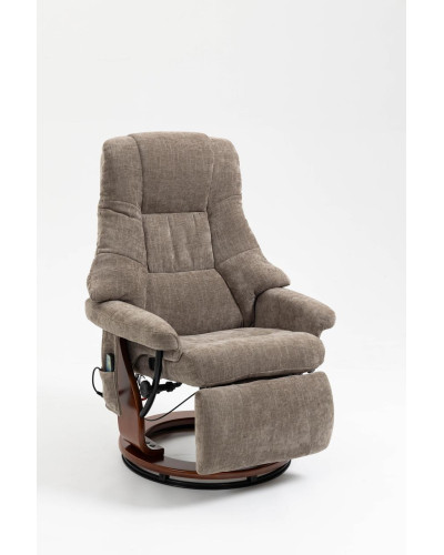 Крісло для відпочинку Avko Style ARMH 002 Cappuccino з масажем та підігрівом