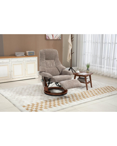 Крісло для відпочинку Avko Style ARMH 002 Cappuccino з масажем та підігрівом