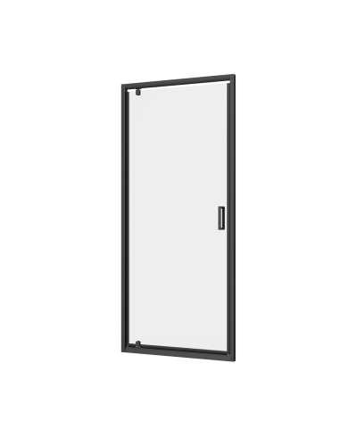 Скляні душові двері AVKO Glass RDJ29, 90х190 Black