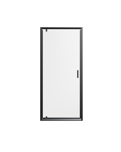 Скляні душові двері AVKO Glass RDJ29, 90х190 Black