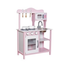Дитяча дерев'яна кухня AVKO Нікея Pink + аксесуари