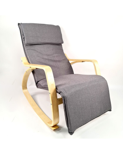 Крісло гойдалка Avko ARC001 Natural Grey
