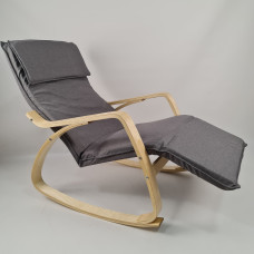 Крісло гойдалка Avko ARC001 Natural Grey