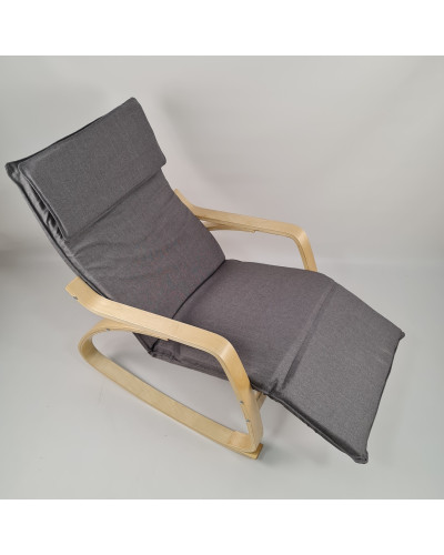 Крісло гойдалка Avko ARC001 Natural Grey
