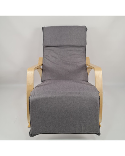 Крісло гойдалка Avko ARC001 Natural Grey
