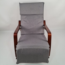 Крісло гойдалка Avko ARC001 Walnut Grey