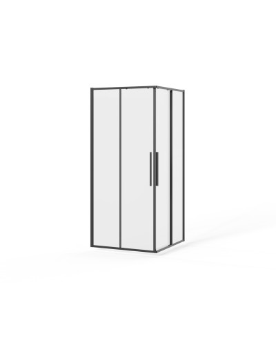 Скляна душова кабіна AVKO Glass RDR42,190х90х90 Black