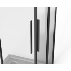 Скляна душова кабіна AVKO Glass RDR42,190х90х90 Black