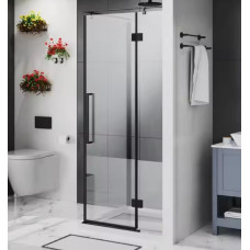 Скляна душова кабіна AVKO Glass  S237R, 90х90х190 Black