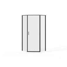 Скляна душова кабіна AVKO Glass RDD21C 90x90x190 Black