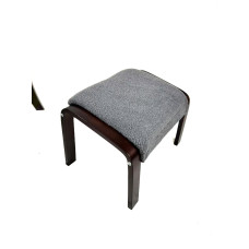 Крісло для відпочинку з підніжкою Avko ARC011 Walnut Grey