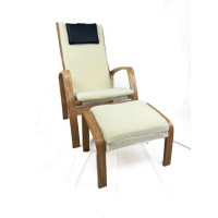Крісло для відпочинку з підніжкою Avko ARC013 Natural Beige