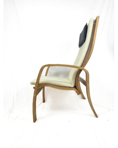 Крісло для відпочинку з підніжкою Avko ARC013 Natural Beige